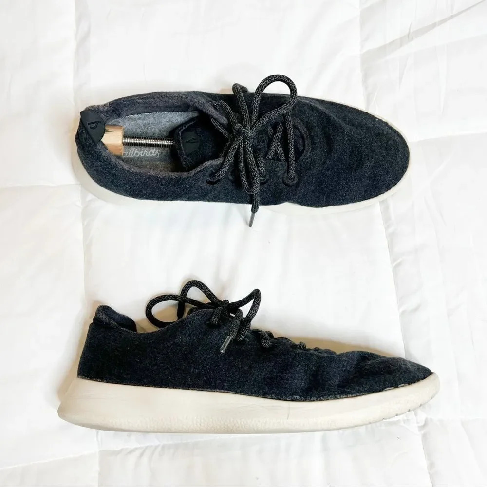 Men's Allbirds Wool Runners in Tuke Jo Cream Soles